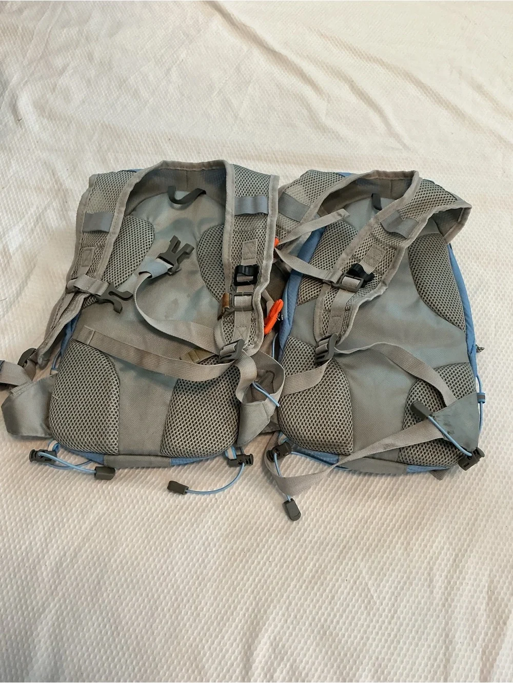 Men's Blue Daypack Backpack - Lightweight Outdoor Carry